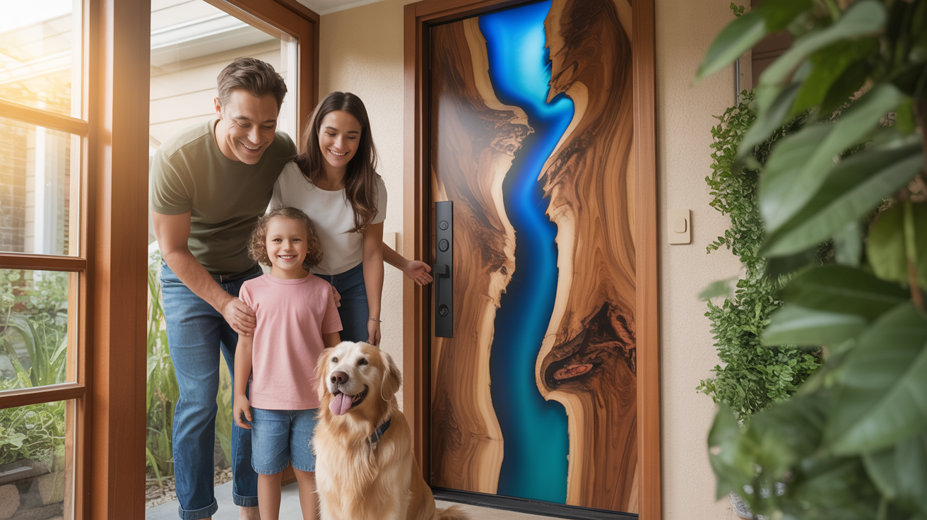 Is a Resin Door Safe for Homes with Kids & Pets? (Complete Homeowner Safety Guide)
